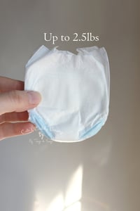 Image 1 of Teensy Preemie Diapers - Up to 2.5lbs