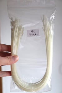 Image 7 of Reborn Cable Ties - Extra Long - Very Thin 14"
