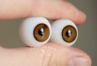 Image 2 of 18mm - Full Round - Glass Eyes - Hazel