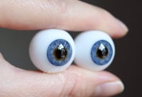 Image 2 of 20mm - Full Round - German Glass Eyes - Dark Blue