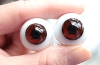 Image 4 of 22mm - Full Round - Solid - German Glass Eyes - Brown
