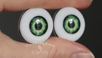 Image 2 of 22mm - Acrylic Eyes - Electric Green
