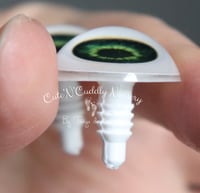 Image 3 of 22mm - Acrylic Eyes - Electric Green