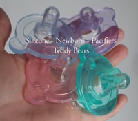 Image 1 of Silicone Pacifier - Newborn