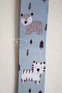 Image 4 of Pacifier Clip - Blue Safari