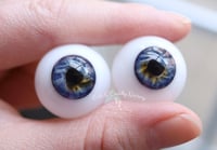 Image 4 of 22mm - Full Round - German Glass Eyes - Deep Blue