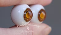 Image 2 of 16mm - Full Round Solid - Orange Flower
