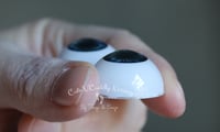 Image 3 of 24mm - Acrylic Eyes - Half Round - Brilliant Blue
