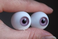 Image 2 of 22mm - Full Round - German Glass Eyes - Pink