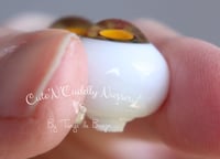 Image 3 of 16mm - Full Round Solid - Orange Flower