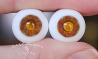 Image 4 of 16mm - Full Round Solid - Orange Flower