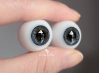 Image 2 of 20mm - Full Round - German Glass Eyes - Blue