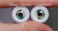 Image 1 of 18mm - Acrylic Eyes - Chameleon
