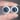 22mm - Full Round - German Glass Eyes - Blue - Imperfect