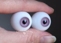 Image 6 of 22mm - Full Round - German Glass Eyes - Pink
