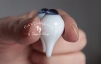 Image 3 of 18mm - Full Round - Solid - German Glass Eyes - Blue