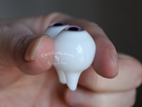 Image 7 of 22mm - Full Round - German Glass Eyes - Pink