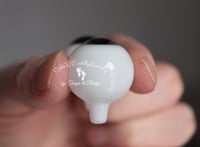 Image 3 of 22mm - Full Round - German Glass Eyes - Light Blue