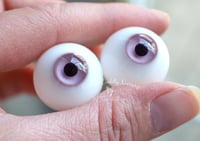 Image 8 of 22mm - Full Round - German Glass Eyes - Pink