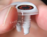 Image 3 of 18mm - Acrylic Eyes - Orange/Hazel