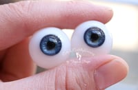 Image 4 of 18mm - Full Round - German Glass Eyes - Blue