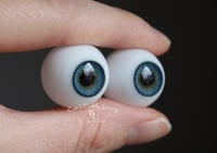 Image 2 of 20mm - Full Round - German Glass Eyes - Turquoise