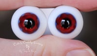 Image 4 of 18mm - Full Round Solid - Red Flower