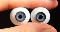 Image 4 of 16mm - Full Round - German Glass Eyes - Blue