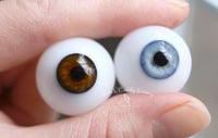Image 4 of 22mm - Full German Eyes - Mixed Match - Brown and Light Blue