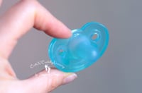 Image 3 of JollyPop ~ Newborn and Up ~ Silicone Pacifier - Plus - Extra Strong Nipple