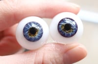 Image 4 of 20mm - Full Round - German Glass Eyes - Deep Blue