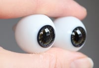Image 2 of 22mm - Full Round - German Glass Eyes - Dark Blue