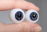Image 6 of 20mm - Full Round - German Glass Eyes - Deep Blue