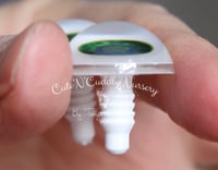Image 3 of 20mm - Acrylic Eyes - Green w/Orange