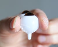 Image 3 of 22mm - Full Round - German Glass Eyes - Brown