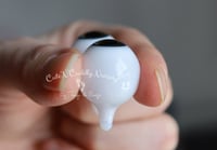 Image 3 of 20mm - Full Round -  German Glass Eyes - Dark Blue