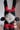 Plush Sock Bunny - Black Argyle