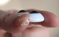 Image 3 of 20mm - German Glass Eyes - Flat Back - Economy Eyes - Blue/Gray