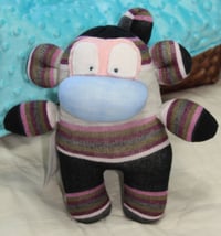 Image 1 of Plush Blue Faced Monkey - OOAK
