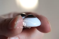 Image 3 of 20mm - German Glass Eyes - Flat Back - Economy Eyes - Hazel