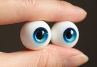 Image 2 of 18mm - Flat Back - Resin - Dark Blue