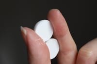 Image 4 of 18mm - Flat Back - Resin - Dark Blue