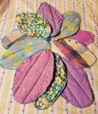 Image 1 of Set of 10 Linen Pads- Spring Theme