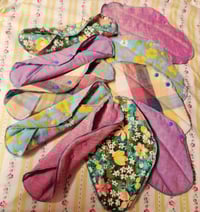 Image 2 of Set of 10 Linen Pads- Spring Theme