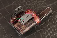 Image 4 of Staccato CS with DCC Monoblock clip Urban Sands Camo & Red Iwb holster.