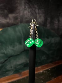 Image 5 of Lucky Dice Earrings