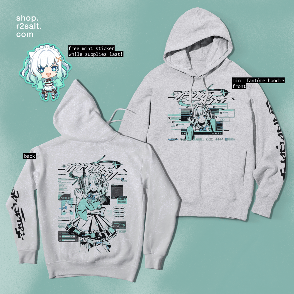 Image of Mint Fantôme Hoodie