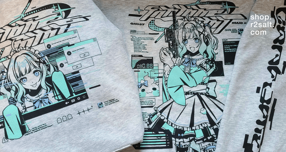 Image of Mint Fantôme Hoodie