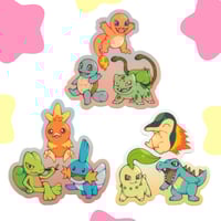 Image 2 of (1/3) Pocket Creature Stickers