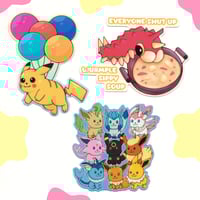 Image 4 of (1/3) Pocket Creature Stickers